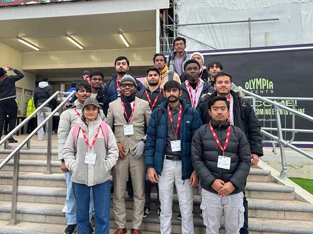 UEL ISC Engineering students explore opportunities at London Build 2024 ...
